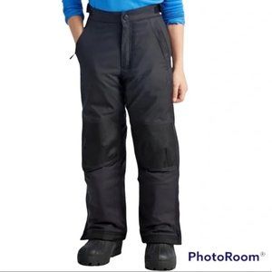 L.L. Bean Black Snow Ski Snowboarding Winter Pants Gore-Tex Thinsulate Kids XL